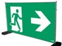 Sichtschutzplane / Notausgangsplane / Notausgangsbeschilderung - Galerie - Bild 2