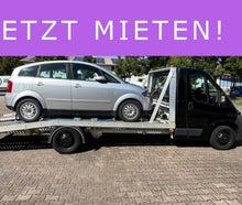 Autotransporter mieten mit PKW Führerschein - sofort losfahren! -- 5Std/149€ -- 8Std/189€ -- 10Std/ 219€ -- 24Std 289€