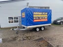 Planenanhänger / Pritschenlader geschlossen 2700 Kg