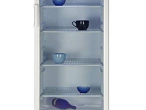 Kühlschrank, weiß mit Glastür, ca. 259l-282l