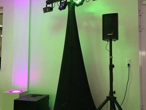 Musikanlage und Lichtanlage für Ihre Party ca. 40 Gäste