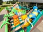 XXL Hüpfburg Jungle World mieten Wilde Tiere Rutsche Kletterberg - Galerie - Bild 2