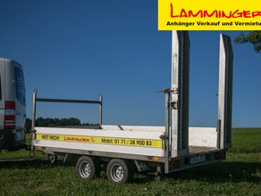 Baumaschinenanhänger, Baggeranhänger, Mehrzweckanhänger, Anhänger