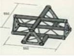 Alu Traverse-3 Pkt Ultratruss Trio AC 41,4- Weg Ecke