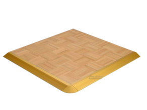 Abschlussprofil ( 95cm ) Gold / Stolperschutz mieten – Tanzparkett