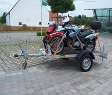 Motorradanhänger für bis zu 2 Bikes