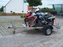 Motorradanhänger für bis zu 2 Bikes