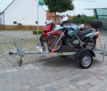 Motorradanhänger für bis zu 2 Bikes