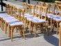 Cross Back Chairs Stühle Vintage Boho für Hochzeit mieten - Galerie - Bild 2