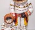 Eskimo Figuren, Nordpol, Polar, Iglu