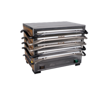 Lükon-Rechaud, 5 Platten 16,5 x 27,5 cm pro Platte, 230V, 750W