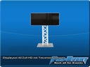 Displayset 40 Zoll HD mit Traversenstempel