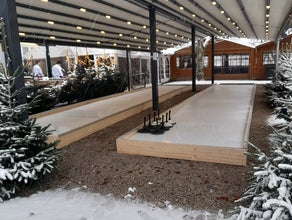 Eisstockbahn - Eisstockschießen ***mieten***