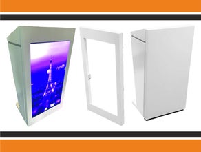 Craftsmen AV lectern weiß Rednerpult ohne Display
