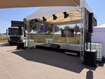 Bühnendach 6 × 4 m · Überdachte Open-Air-Bühne für Veranstaltungen