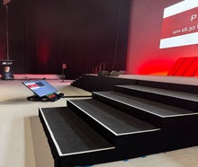 Konferenztechnik für Messestände