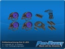 Zeltbeleuchtung Set 3 LED (je 4 Stück)