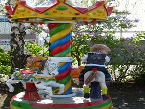 Lustiges, kleines Karussell