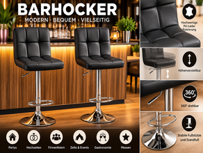 Barhocker mieten – modern & bequem | Wir-Mieten.de