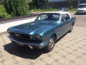 Oldtimer Ford Mustang Cabrio 1966 für Film/TV/ Veranstaltungen/ Hochzeiten/ Überraschung usw.