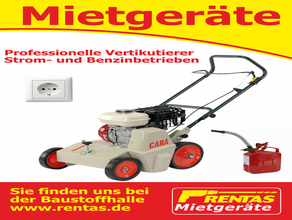 Profivertikutierer Benzin von Cramer 33 cm Arbeitsbreite