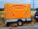 1300kg Planenanhänger Gebremst