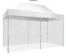 Duratent Faltzelt 4 x 6m