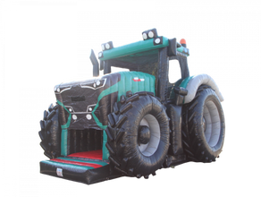 Hüpfburg Traktor Trecker