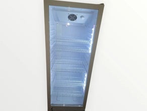Flaschenkühlschrank Kühlschrank mit Glastüre