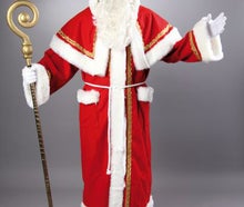 Weihnachtsmann Kostüm Veloursmantel | Sofort Versand möglich | Online Verleih Miete Ausleihen
