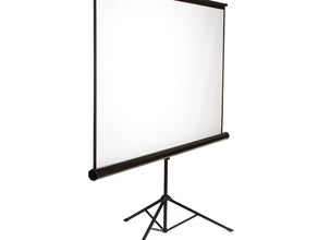 Leinwand für Beamer, Bildwand, Mobileleinwand, Breite 180cm