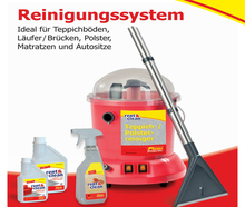 Professioneller Teppich- und Polsterreiniger