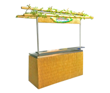 Bambus-Theke Tonga Theke Cocktailbar Getränketheke