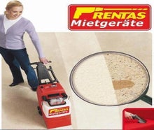 Teppichreiniger mit Schwingbürste