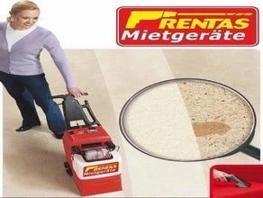 Teppichreiniger mit Schwingbürste