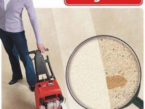 Teppichreiniger mit Schwingbürste