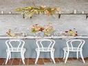 Bentwood Stuhl aus Holz weiß Holz Stühle mieten für Hochzeit oder Event