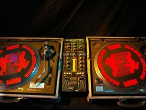 DJ Battle Pack - 2 x Technics 1210 MK II und Battle Mixer