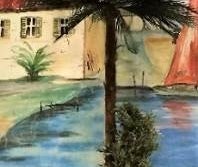 Palmen, Palme, Strand, Beach, Kokosnuss - Karibik - Beach