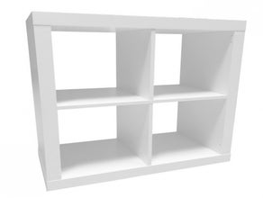 Regal 'Cube' 2x2 Fächer - weiß