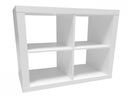 Regal 'Cube' 2x2 Fächer - weiß