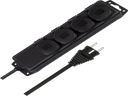 4-Fach Outdoor Schuko Verteiler mieten – Kabel & Adapter - Galerie - Bild 1