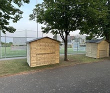 Markthütte - Verkaufshütte - Verkaufsstand