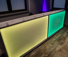 Klapptresen, beleuchtet, dimmbar und mit Ihrem Branding