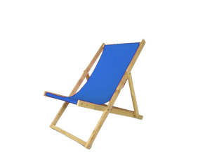 Strandstuhl blau mieten – Mietstuhl, Eventstuhl, Veranstaltungsstuhl, Sitzmöbel
