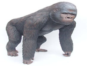 Gorilla Figur, Affe, Zoo, Asien, Afrika, Dschungel, Tier, Wildtier, Affenfigur