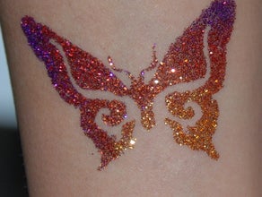 Glitzer Tattoos / Fake Tattoos inkl. 19% MwSt.