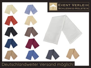 Stoffservietten mieten – viele Farben & Stoffe | Deutschlandweiter Versand, Mundservietten inkl. Endreinigung leihen