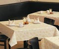 Tischdecke (280 cm rund, champagner)