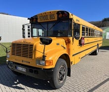 Partybus in GELB Eventbus US BUS SCHOOLBUS Schulbus Partyliner Limobus